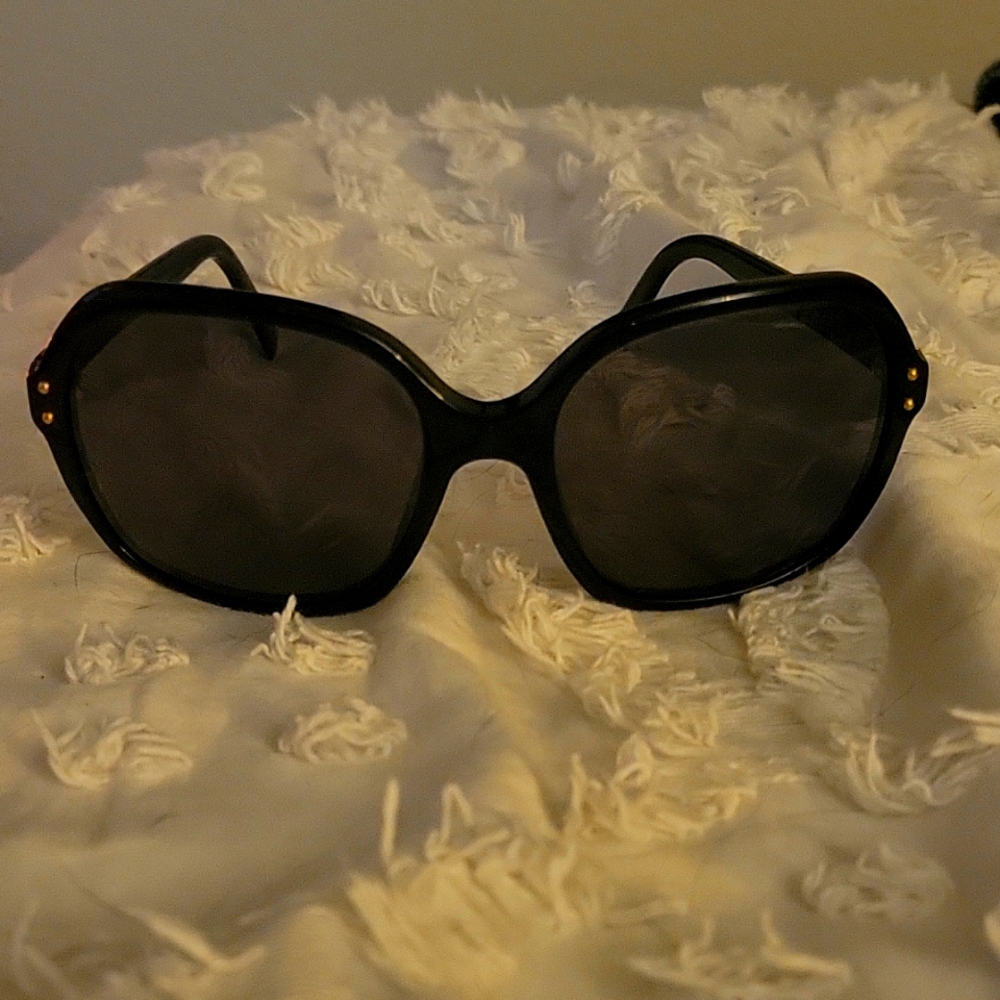 PRADA Black Oversized Sunglasses